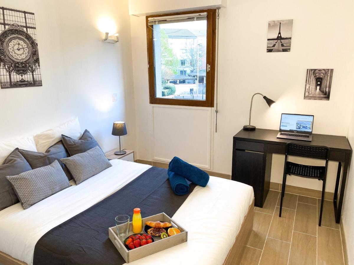 Luxueux Appartement Evry Centre - Parking - Rer A 10 Min Courcouronnes Eksteriør bilde