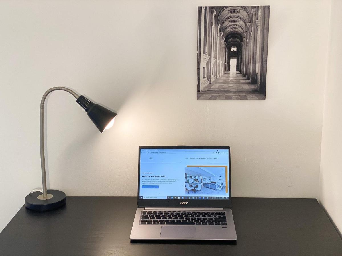 Luxueux Appartement Evry Centre - Parking - Rer A 10 Min Courcouronnes Eksteriør bilde